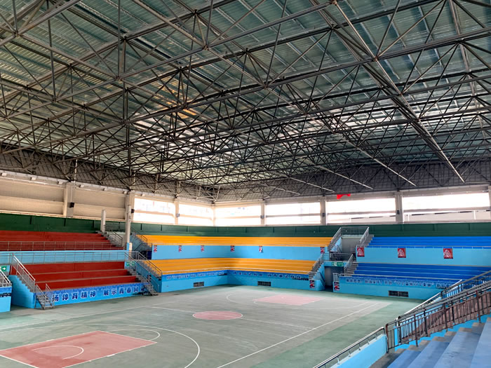 黄山富川体育馆网架